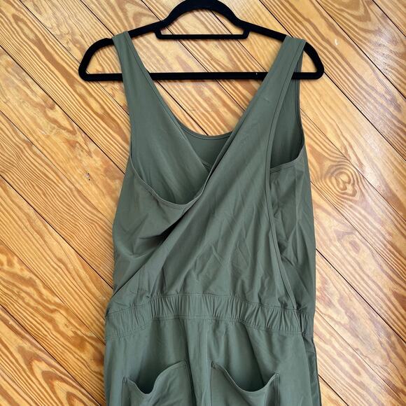 Patagonia Fleetwith Romper Kale Green Size Large - Picture 4 of 10